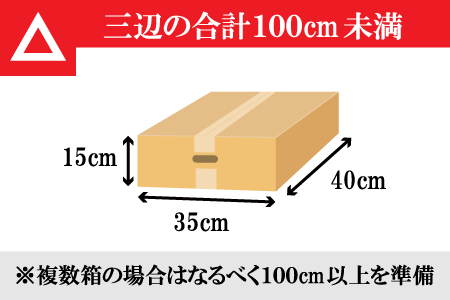 駿河屋宅配買取の梱包箱サイズ