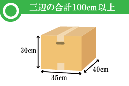 駿河屋宅配買取の梱包箱サイズ
